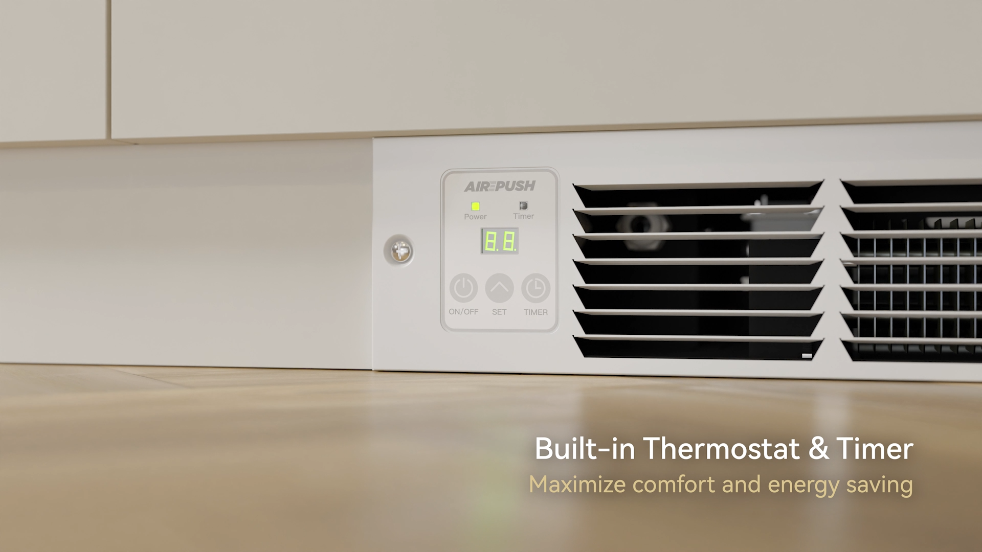 Watch AIREPUSH Kickspace Heater HTA15 AD Video on Amazon Live